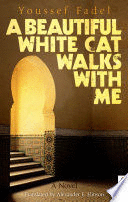 A BEAUTIFUL WHITE CAT WALKS WITH ME